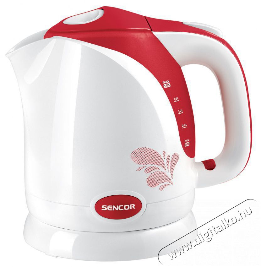 Sencor SWK 150RD Travel Kettle  Konyhai term&eacute;kek - V&iacute;zforral&oacute; / teafőző - 495674