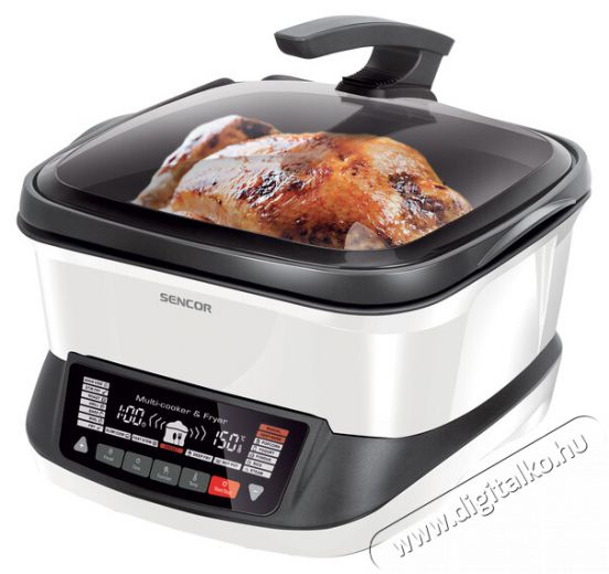 Sencor SFR 9400WH Multi Cooker Konyhai term&eacute;kek - Konyhai kisg&eacute;p (s&uuml;t&eacute;s / főz&eacute;s / hűt&eacute;s / &eacute;telk&eacute;sz&iacute;t&eacute;s) - L&eacute;gkever&eacute;ses főzőg&eacute;p / elektromos kukta / multifunkci&oacute;s s&uuml;tő - 495667