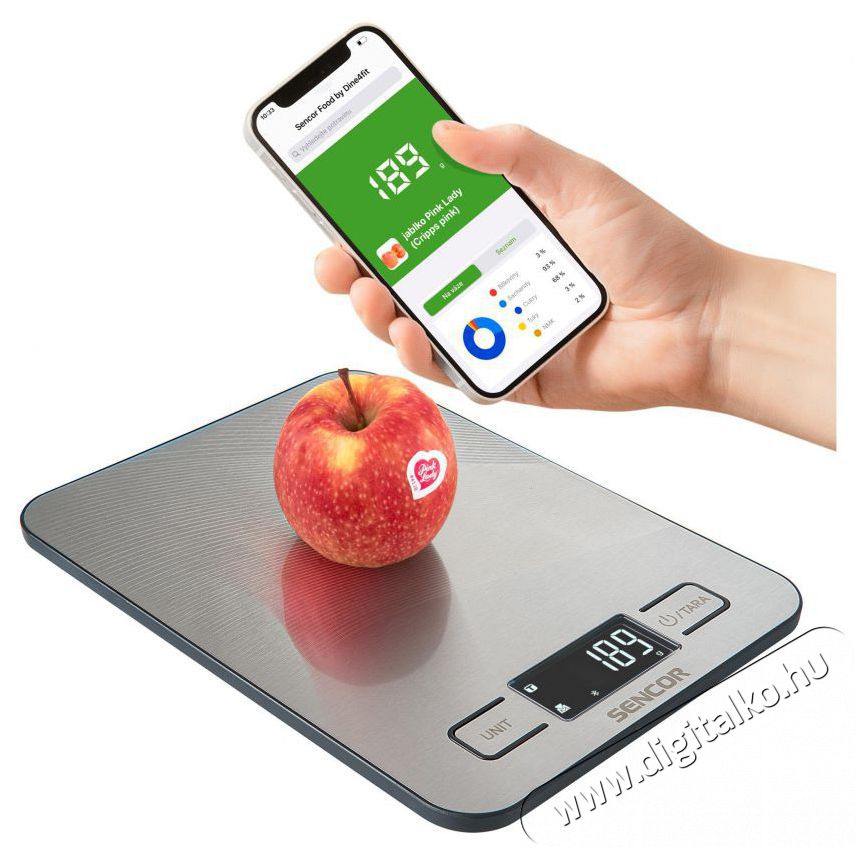 Sencor SKS 8080 Smart konyhai m&eacute;rleg Konyhai term&eacute;kek - Konyhai m&eacute;rleg - 493698
