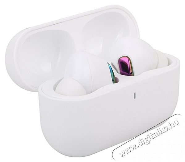Sencor SEP Sheen ANC True Wireless Bluetooth feh&eacute;r f&uuml;lhallgat&oacute; Audio-Video / Hifi / Multim&eacute;dia - F&uuml;l &eacute;s Fejhallgat&oacute;k - F&uuml;lhallgat&oacute; - 507559