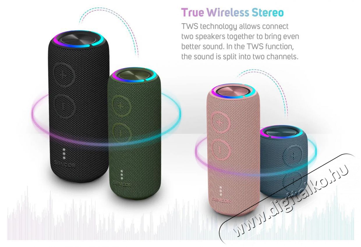 Sencor SIRIUS 2 BLACK Audio-Video / Hifi / Multim&eacute;dia - Hordozhat&oacute;, vezet&eacute;k n&eacute;lk&uuml;li / bluetooth hangsug&aacute;rz&oacute; - Hordozhat&oacute;, vezet&eacute;k n&eacute;lk&uuml;li / bluetooth hangsug&aacute;rz&oacute; - 521412