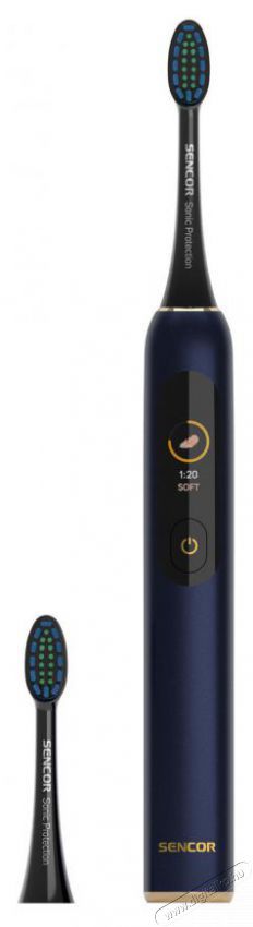Sencor SOC 5010BL Elektromos fogkefe Sz&eacute;ps&eacute;g&aacute;pol&aacute;s / Eg&eacute;szs&eacute;g - Sz&aacute;j / fog &aacute;pol&aacute;s - Elektromos fogkefe - 525948