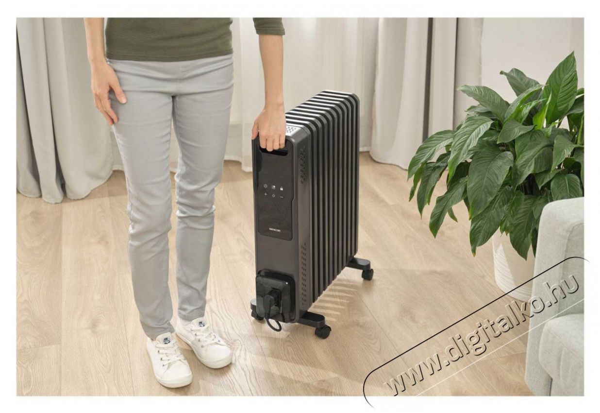 Sencor SOH 8211GY H&aacute;ztart&aacute;s / Otthon / K&uuml;lt&eacute;r - Fűt&eacute;s - Olajradi&aacute;tor - 530005