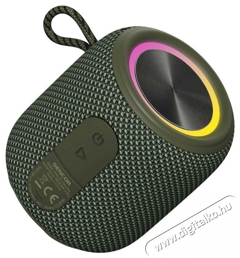 Sencor SIRIUS 2 Micro Olive Audio-Video / Hifi / Multim&eacute;dia - Hordozhat&oacute;, vezet&eacute;k n&eacute;lk&uuml;li / bluetooth hangsug&aacute;rz&oacute; - Hordozhat&oacute;, vezet&eacute;k n&eacute;lk&uuml;li / bluetooth hangsug&aacute;rz&oacute; - 521433