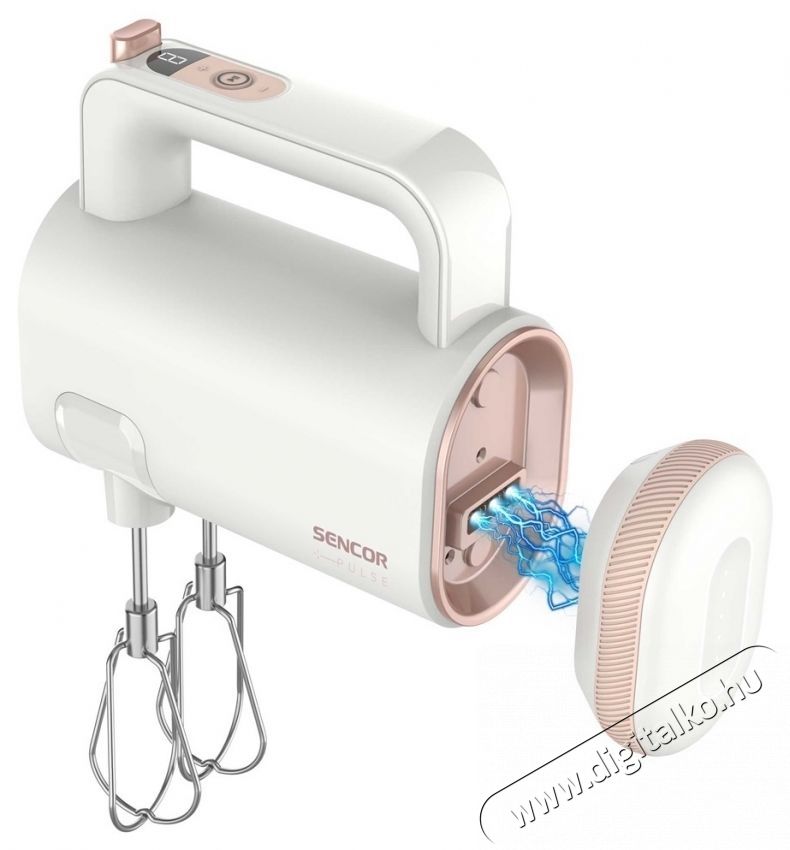 Sencor SHM 9130WH feh&eacute;r akkumul&aacute;toros k&eacute;zimixer Konyhai term&eacute;kek - Konyhai kisg&eacute;p (elők&eacute;sz&iacute;t&eacute;s / feldolgoz&aacute;s) - K&eacute;zi mixer - 539008