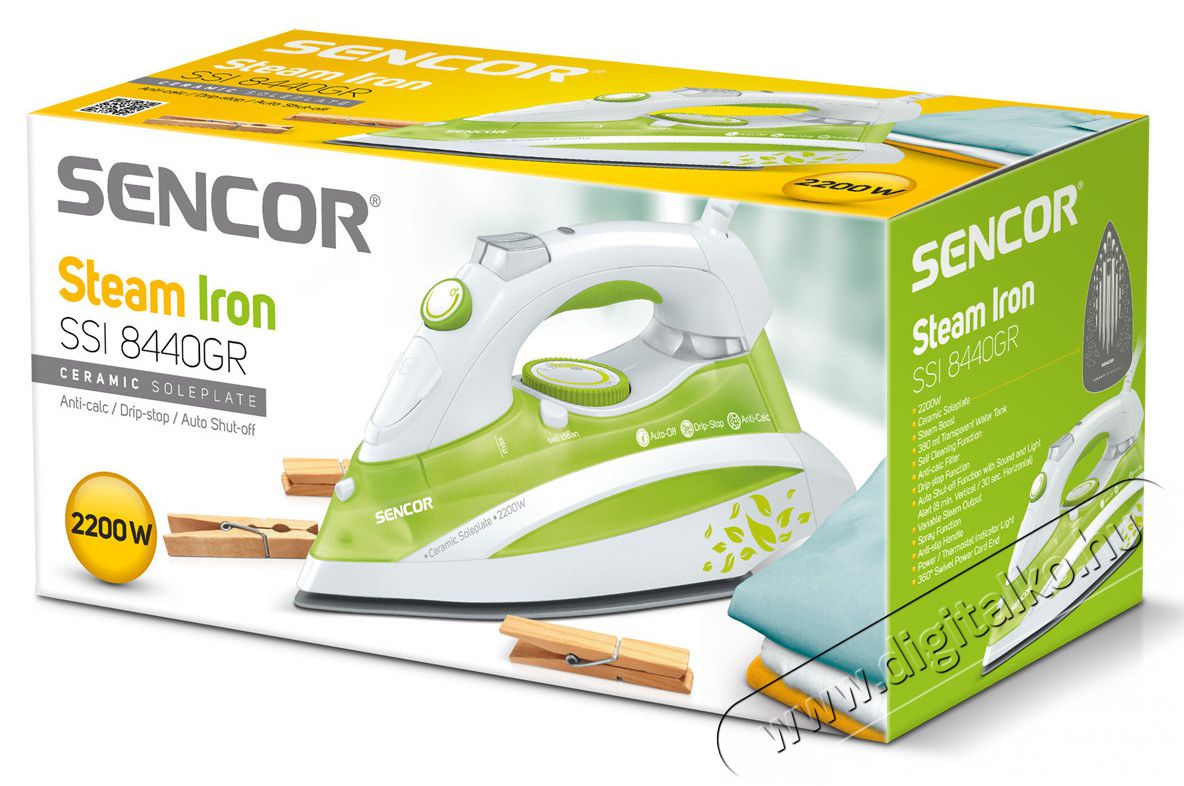 Sencor SSI 8440GR Vasal&oacute; H&aacute;ztart&aacute;s / Otthon / K&uuml;lt&eacute;r - Vasal&oacute; - Vasal&oacute; - 260823