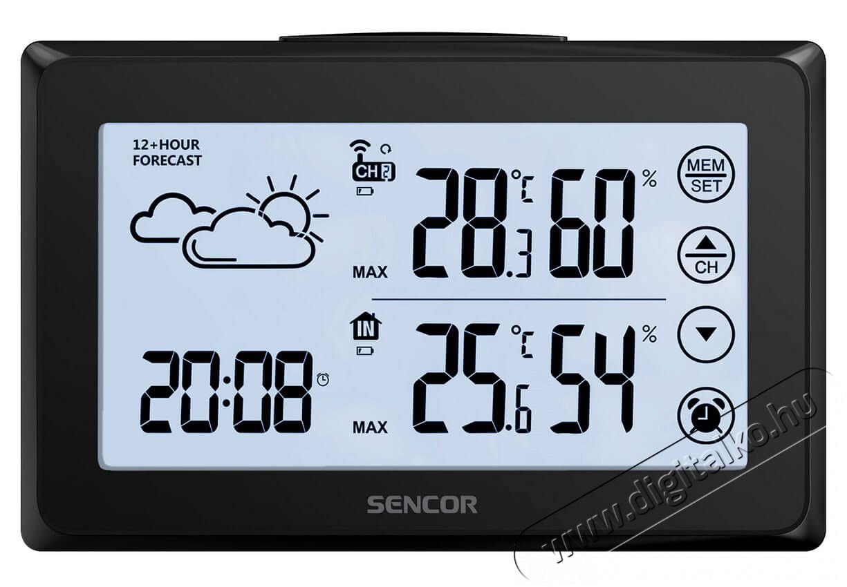 Sencor SWS2850 időj&aacute;r&aacute;s &aacute;llom&aacute;s H&aacute;ztart&aacute;s / Otthon / K&uuml;lt&eacute;r - Lak&aacute;sfelszerel&eacute;s - Időj&aacute;r&aacute;s &aacute;llom&aacute;s - 366824