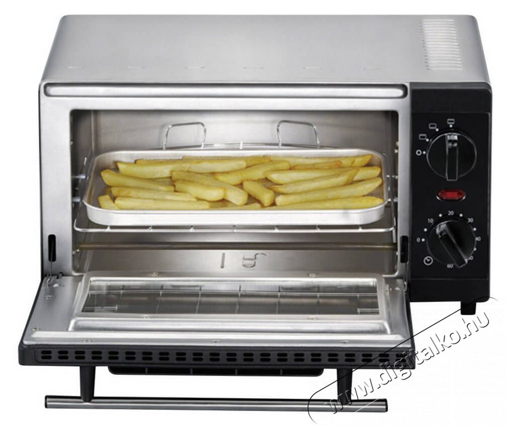 Severin TO2052 mini s&uuml;tő - fekete Konyhai term&eacute;kek - S&uuml;tő-főzőlap, tűzhely (szabadon&aacute;ll&oacute;) - Mini s&uuml;tő / mini grill / mini konyha - 331179