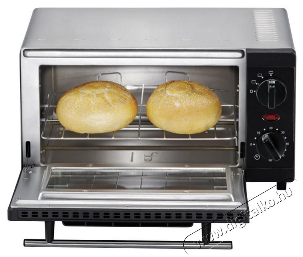Severin TO2052 mini s&uuml;tő - fekete Konyhai term&eacute;kek - S&uuml;tő-főzőlap, tűzhely (szabadon&aacute;ll&oacute;) - Mini s&uuml;tő / mini grill / mini konyha - 331179