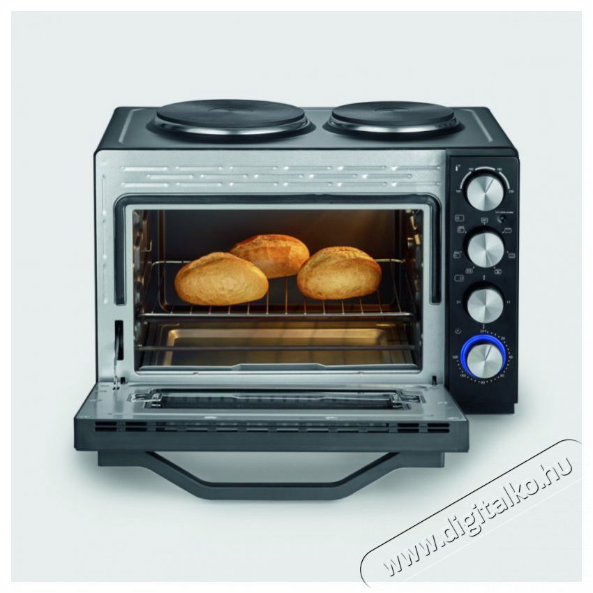 Severin TO 2074 Minis&uuml;tő Konyhai term&eacute;kek - S&uuml;tő-főzőlap, tűzhely (szabadon&aacute;ll&oacute;) - Mini s&uuml;tő / mini grill / mini konyha - 386477