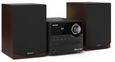 SHARP XL-B512BR Bluetooth mikrohifi rendszer - barna, fa hangsz&oacute;r&oacute;kkal Audio-Video / Hifi / Multim&eacute;dia - Hifi - Sztere&oacute; - Mikro-, mini hifi rendszer - 369934