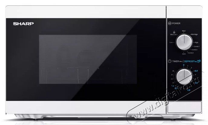SHARP YC-MG01EW mikrohull&aacute;m&uacute; s&uuml;tő  Konyhai term&eacute;kek - Mikrohull&aacute;m&uacute; s&uuml;tő - Mikrohull&aacute;m&uacute; s&uuml;tő (szabadon&aacute;ll&oacute;) - 371606