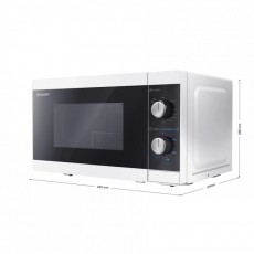 SHARP YC-MG01EW mikrohull&aacute;m&uacute; s&uuml;tő  Konyhai term&eacute;kek - Mikrohull&aacute;m&uacute; s&uuml;tő - Mikrohull&aacute;m&uacute; s&uuml;tő (szabadon&aacute;ll&oacute;) - 371606