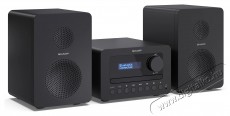 SHARP XL-B514(BK) Tokyo FM bluetooth mikrohifi rendszer fekete fa hangszórókkal Audio-Video / Hifi / Multimédia - Hifi - Sztereó - Mikro-, mini hifi rendszer - 494543