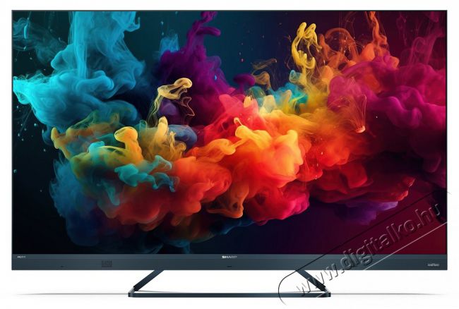 SHARP 55FQ5EG 139cm-es 4K UHD 144Hz Quantum Dot Sharp Google TV Harman Kardon hangsz&oacute;r&oacute;kkal Telev&iacute;zi&oacute;k - LED telev&iacute;zi&oacute; - UHD 4K felbont&aacute;s&uacute; - 494836