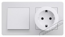 SHARP SG-PH01EW-4P WiFi Okos konnektor 4db-os H&aacute;ztart&aacute;s / Otthon / K&uuml;lt&eacute;r - Okos otthon - Okos konnektor - 499546