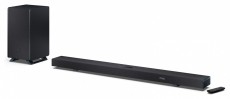 SHARP Q HT-SBW55121(BK) 5.1.2 Dolby Atmos / DTS:X hangprojektor vezet&eacute;k n&eacute;lk&uuml;li m&eacute;lynyom&oacute;val fekete Audio-Video / Hifi / Multim&eacute;dia - Hangprojektor / soundbar - M&eacute;lyl&aacute;d&aacute;val - 505451