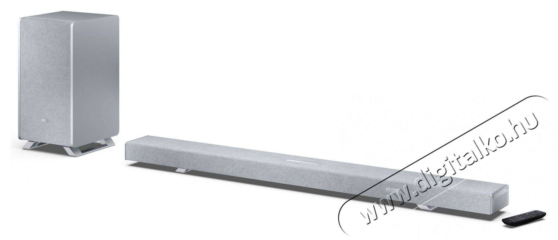 SHARP Q HT-SBW55121(SL) 5.1.2 Dolby Atmos / DTS:X hangprojektor vezet&eacute;k n&eacute;lk&uuml;li m&eacute;lynyom&oacute;val ez&uuml;st Audio-Video / Hifi / Multim&eacute;dia - Hangprojektor / soundbar - M&eacute;lyl&aacute;d&aacute;val - 505452
