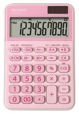 SHARP ELM-335B-PK napelemes asztali számológép Iroda és számítástechnika - Számológép - Zsebszámológép - 508565