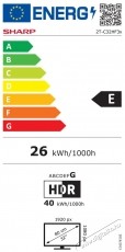SHARP 32HF3865E 80cm-es Full HD QLED Google TV Telev&iacute;zi&oacute;k - LED telev&iacute;zi&oacute; - 1080p Full HD felbont&aacute;s&uacute; - 530957