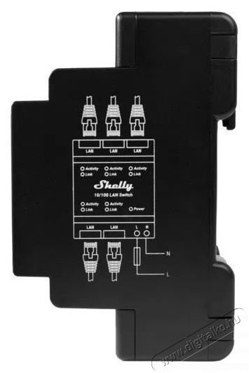 SHELLY LAN Switch Iroda &eacute;s sz&aacute;m&iacute;t&aacute;stechnika - H&aacute;l&oacute;zat - Switch - 521472