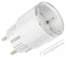 SHELLY Plug S Gen3 konnektor teljes&iacute;tm&eacute;nym&eacute;r&eacute;ssel, WiFi, feh&eacute;r H&aacute;ztart&aacute;s / Otthon / K&uuml;lt&eacute;r - Okos otthon - Okos konnektor - 521476