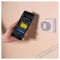 SHELLY Plug S Gen3 konnektor teljes&iacute;tm&eacute;nym&eacute;r&eacute;ssel, WiFi, feh&eacute;r H&aacute;ztart&aacute;s / Otthon / K&uuml;lt&eacute;r - Okos otthon - Okos konnektor - 521476