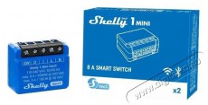 SHELLY Plus 1 Mini, kapcsol&oacute;modul, WiFi, Gen3 H&aacute;ztart&aacute;s / Otthon / K&uuml;lt&eacute;r - Okos otthon - Kieg&eacute;sz&iacute;tő - 521477