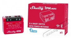 SHELLY Plus 1PM Mini, kapcsol&oacute;modul, WiFi, Gen3 H&aacute;ztart&aacute;s / Otthon / K&uuml;lt&eacute;r - Okos otthon - Kieg&eacute;sz&iacute;tő - 521478