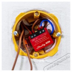 SHELLY Plus 1PM Mini, kapcsol&oacute;modul, WiFi, Gen3 H&aacute;ztart&aacute;s / Otthon / K&uuml;lt&eacute;r - Okos otthon - Kieg&eacute;sz&iacute;tő - 521478
