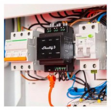 SHELLY Pro 3, kapcsol&oacute;modul DIN-s&iacute;nre, 3&times;16 A, WiFi, LAN &Uacute;jdons&aacute;gok - &Uacute;j term&eacute;kek - 521487