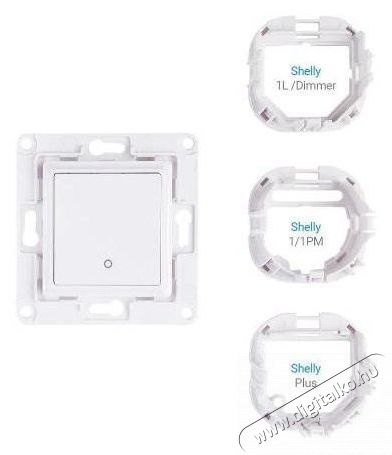 SHELLY WS1, 1 gombos, keret n&eacute;lk&uuml;l, feh&eacute;r &Uacute;jdons&aacute;gok - &Uacute;j term&eacute;kek - 521503