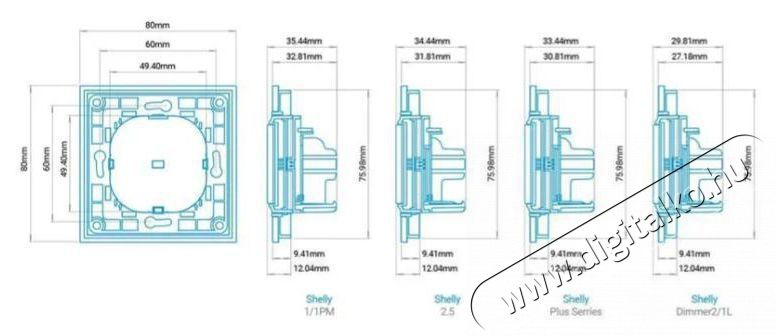 SHELLY WS1, 1 gombos, keret n&eacute;lk&uuml;l, feh&eacute;r &Uacute;jdons&aacute;gok - &Uacute;j term&eacute;kek - 521503