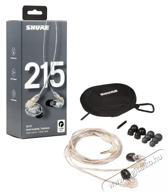 Shure SE215-CL-EFS f&uuml;lhallgat&oacute; Audio-Video / Hifi / Multim&eacute;dia - F&uuml;l &eacute;s Fejhallgat&oacute;k - F&uuml;lhallgat&oacute; - 525970