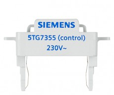 Siemens 5TG7355 DELTA 230V/50HZ kék LED lámpa Háztartás / Otthon / Kültér - Világítás / elektromosság - Lámpa kiegészítő - 428323