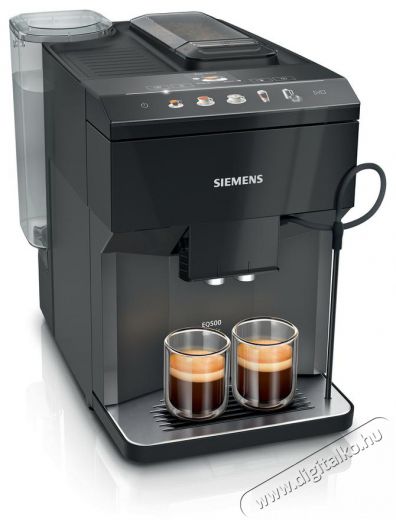 Siemens TP511R09 fekete automata k&aacute;v&eacute;főző Konyhai term&eacute;kek - K&aacute;v&eacute;főző / k&aacute;v&eacute;&ouml;rlő / kieg&eacute;sz&iacute;tő - Automata k&aacute;v&eacute;főző - 505122