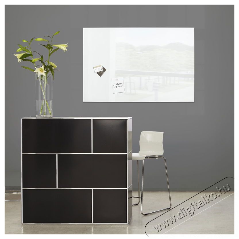 SIGEL Artverum 100x65cm, feh&eacute;r Iroda &eacute;s sz&aacute;m&iacute;t&aacute;stechnika - Egy&eacute;b sz&aacute;m&iacute;t&aacute;stechnikai term&eacute;k - 518447