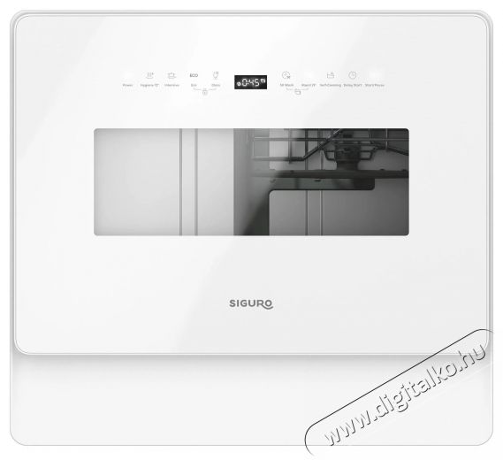 Siguro SGR-DW-T352W Compact Wash Mosogat&oacute;g&eacute;p Konyhai term&eacute;kek - Mosogat&oacute;g&eacute;p - Norm&aacute;l (60cm) szabadon&aacute;ll&oacute; mosogat&oacute;g&eacute;p - 499766