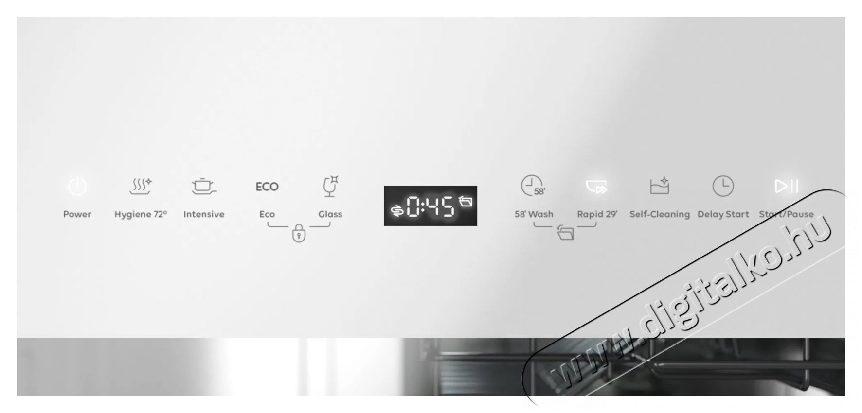 Siguro SGR-DW-T352W Compact Wash Mosogat&oacute;g&eacute;p Konyhai term&eacute;kek - Mosogat&oacute;g&eacute;p - Norm&aacute;l (60cm) szabadon&aacute;ll&oacute; mosogat&oacute;g&eacute;p - 499766