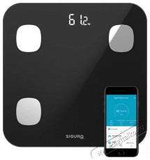 Siguro SC-S131B Smart Fitness Coach Személymérleg Szépségápolás / Egészség - Mérleg - Személy mérleg - 500699
