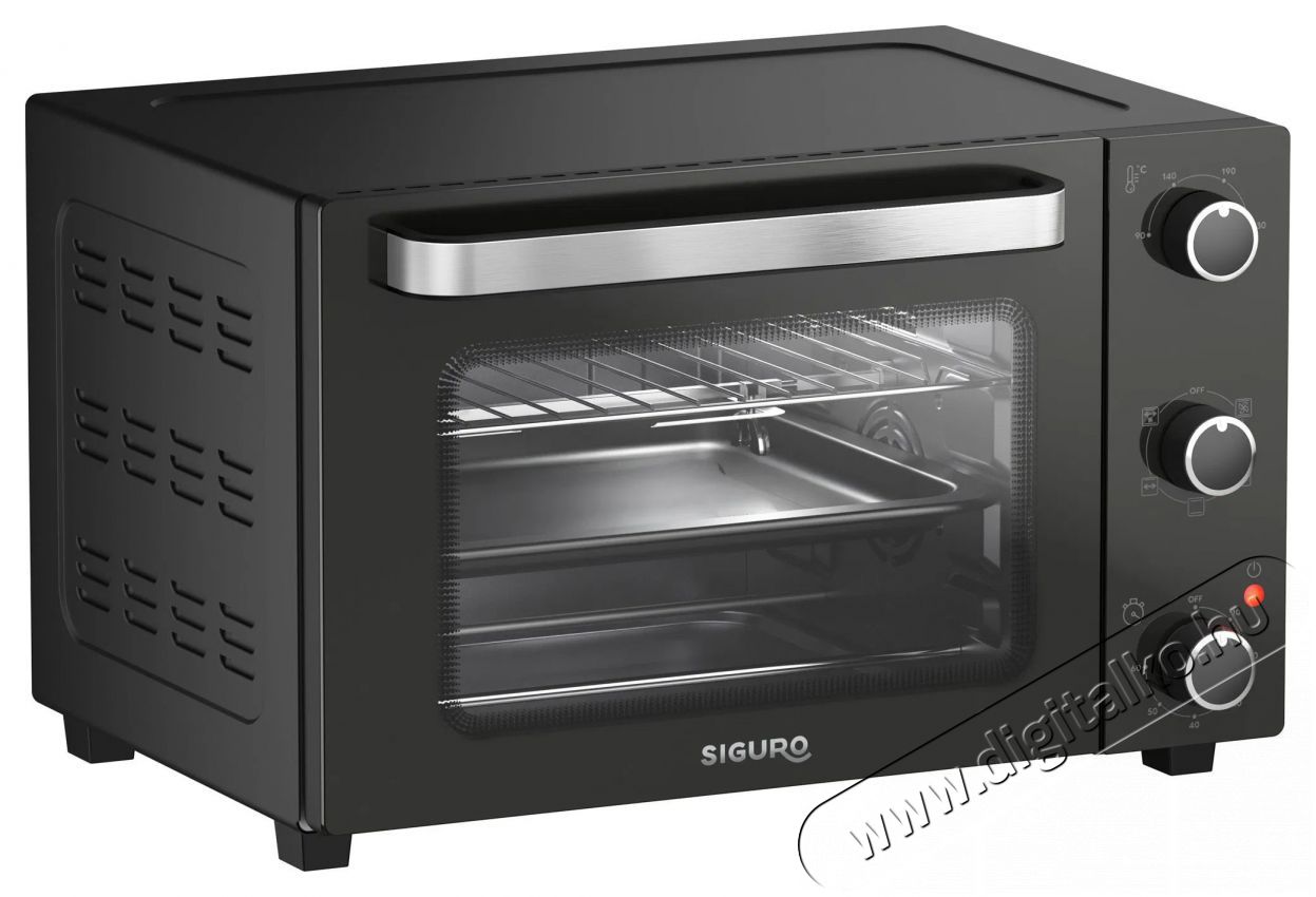 Siguro CO-E280B Perfect Roast & Grill Compact Konyhai term&eacute;kek - S&uuml;tő-főzőlap, tűzhely (szabadon&aacute;ll&oacute;) - Mini s&uuml;tő / mini grill / mini konyha - 504557