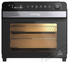 Siguro CO-L208B Air Fry Roast Premium Konyhai termékek - Sütő-főzőlap, tűzhely (szabadonálló) - Mini sütő / mini grill / mini konyha - 504558