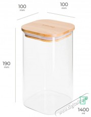 Siguro &Eacute;teltart&oacute; Bamboo, 1,4 l, 19 x 10 x 10 cm Konyhai term&eacute;kek - Ed&eacute;ny - &Eacute;telt&aacute;rol&oacute; - 504565