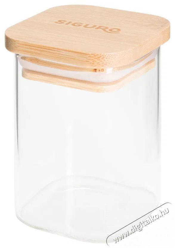 Siguro Bamboo &Eacute;teltart&oacute;, 180 ml, 8,5 x 6 x 6 cm Konyhai term&eacute;kek - Ed&eacute;ny - &Eacute;telt&aacute;rol&oacute; - 504919