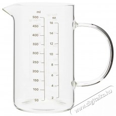 Siguro üveg mérőedény kiöntőcsőrrel, Baker, 0,5 l Konyhai termékek - Edény - Egyéb edény - 504913