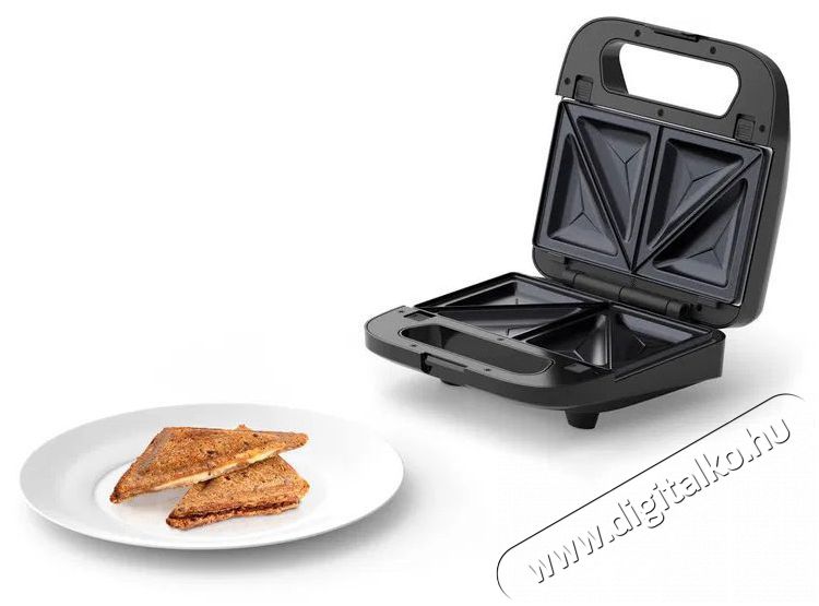 Siguro SM-A200SU Golden Toast 3in1 Konyhai term&eacute;kek - Konyhai kisg&eacute;p (s&uuml;t&eacute;s / főz&eacute;s / hűt&eacute;s / &eacute;telk&eacute;sz&iacute;t&eacute;s) - Melegszendvics / gofri s&uuml;tő - 504870