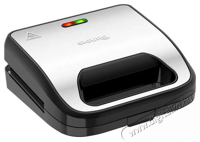 Siguro SM-A200SU Golden Toast 3in1 Konyhai term&eacute;kek - Konyhai kisg&eacute;p (s&uuml;t&eacute;s / főz&eacute;s / hűt&eacute;s / &eacute;telk&eacute;sz&iacute;t&eacute;s) - Melegszendvics / gofri s&uuml;tő - 504870