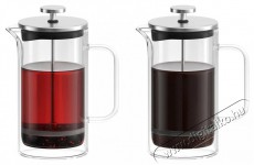 Siguro Double Delight french press, duplafal&uacute;, 1 l Konyhai term&eacute;kek - K&aacute;v&eacute;főző / k&aacute;v&eacute;&ouml;rlő / kieg&eacute;sz&iacute;tő - K&aacute;v&eacute;főző kieg&eacute;sz&iacute;tő - 503774