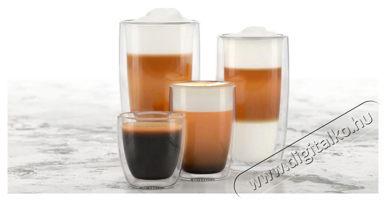 Siguro Capuccino Thermo poh&aacute;r, 170 ml, 2 db &Uacute;jdons&aacute;gok - &Uacute;j term&eacute;kek - 503770