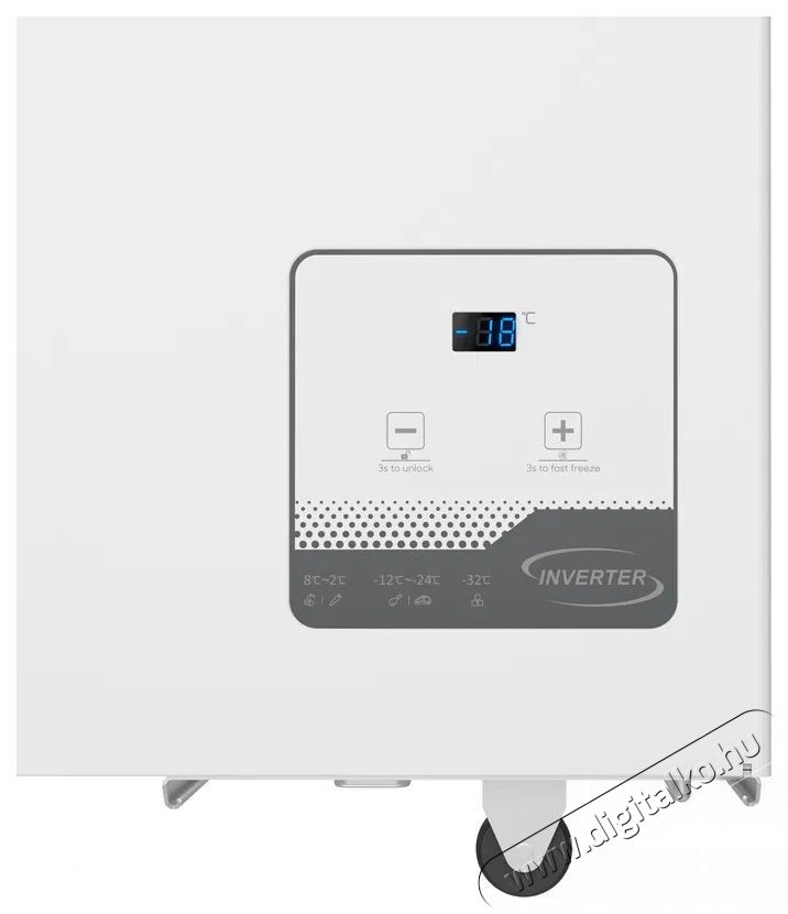 Siguro CF-P15W Fast Freeze 500 Konyhai term&eacute;kek - Hűtő, fagyaszt&oacute; (szabadon&aacute;ll&oacute;) - Fagyaszt&oacute;l&aacute;da - 509128